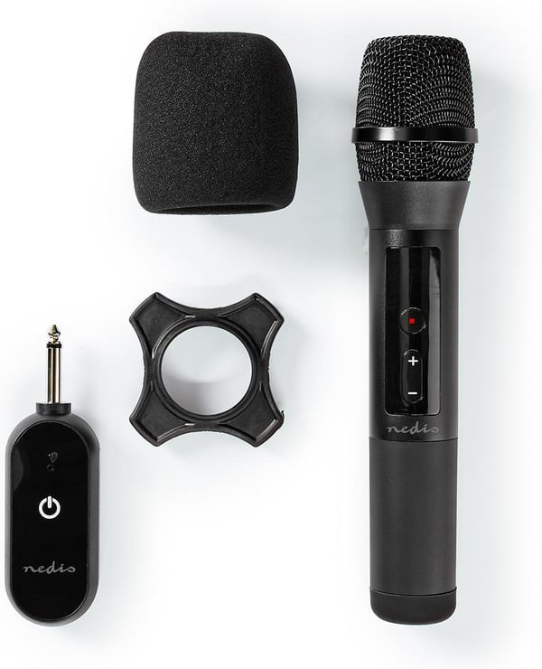 Nedis trådløst mikrofonsystem (MPWL200BK)