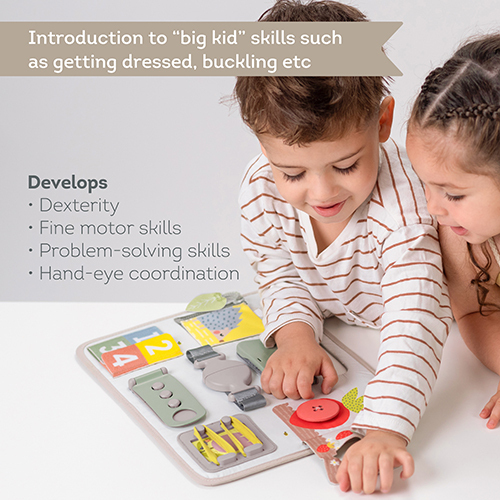 Taf Toys Urban Garden Activity Buckles Board legecenter