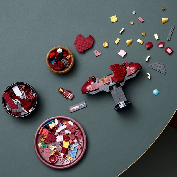 LEGO Super Heroes Marvel 76327 Iron Man MK4 bröstbild
