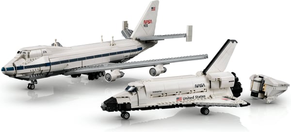 LEGO Icons 10360 - Transportflygplan för rymdfärja