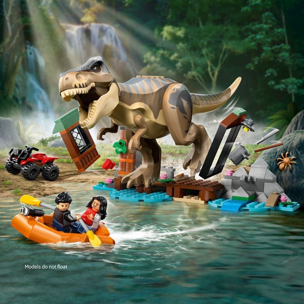 LEGO Jurassic World 76975 T. rex och flykt på floden