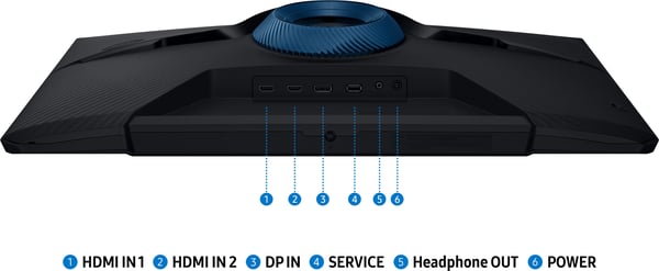 Samsung Odyssey G5 (G51F) 27" QHD gamingskärm