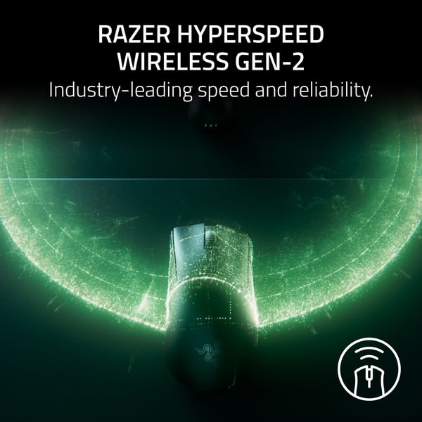 Razer Deathadder V4 Pro trådlös spelmus, svart
