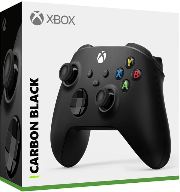 Microsoft Xbox trådlös kontroll, svart, Xbox / PC