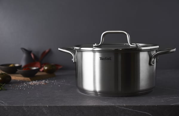 Tefal Virtuoso -kastrull, 20 cm / 3 L, rostfritt stål