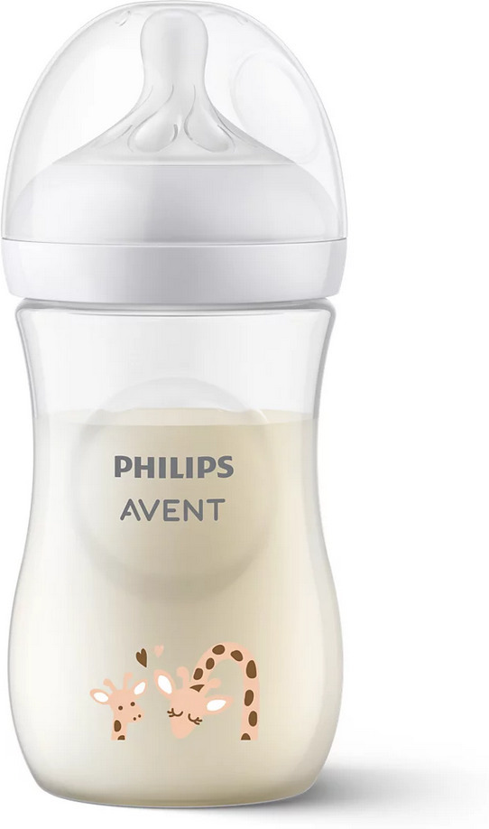 Philips Avent SCY903/66 Natural Response - sutteflaske, 260 ml, giraf