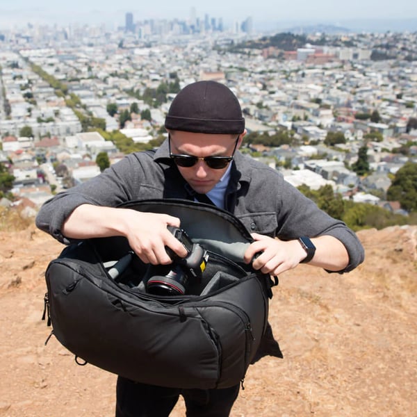 Peak Design Travel Backpack 45L - dagrygsæk, sort