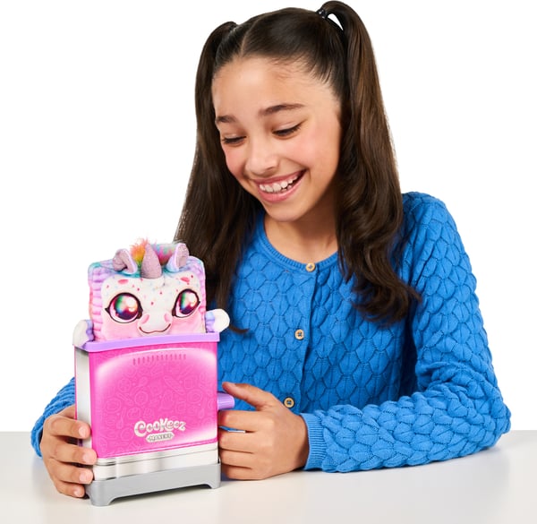 Cookeez Makery Toasty Treatz – brødrister og mystisk plys