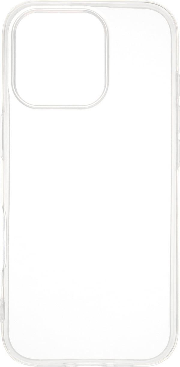 Fonekit silikonfodral, iPhone 16 Pro, genomskinlig