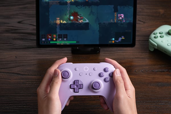 8BitDo Ultimate 2C Wireless Pad - trådlös spelkontroll, lila, PC / Android