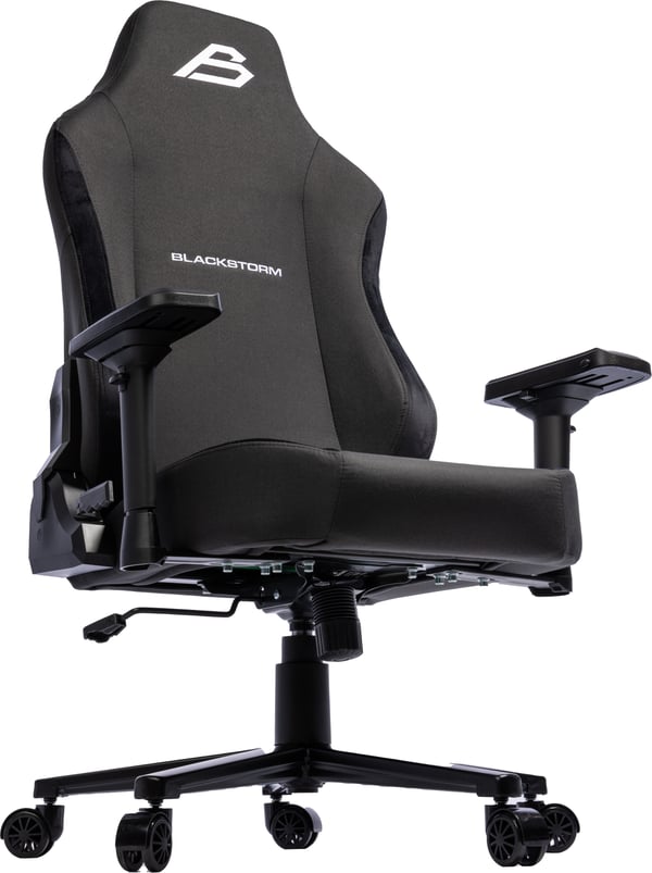 Blackstorm Throne Canvas 2 -spelstol, svart