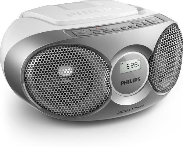 Philips CD Soundmachine AZ215S/12 CD-radio, sølv