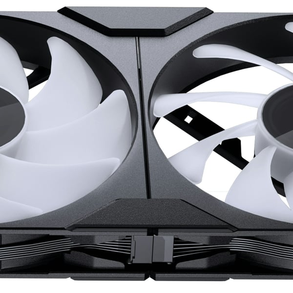Phanteks M25 Gen2 140 mm PWM DRGB-blæser, sort, 3 stk.