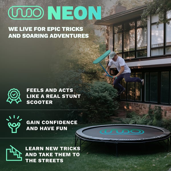 Indo Kickstart Neon trampolinscooter