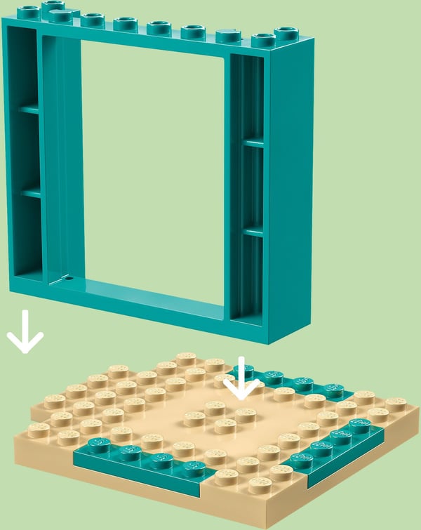 LEGO Bluey 11201 Blueys och Katts roliga stunder på lekplatsen
