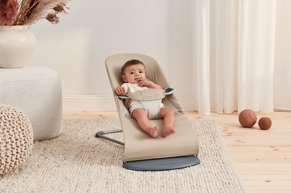 BabyBjörn Gungstol Balance Soft Väv Mellan Khaki/Beige