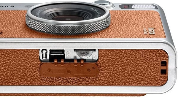 Fujifilm Instax Mini EVO snabbkamera, brun