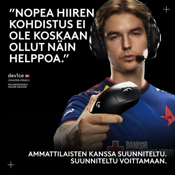 Logitech G Pro X Superlight DEX speldatormus