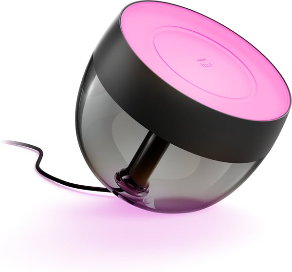 Philips Hue Iris vit & färgstämning -smart bordslampa, svart, BT, 570 lm