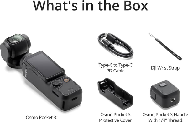 DJI Osmo Pocket 3 -videokamera