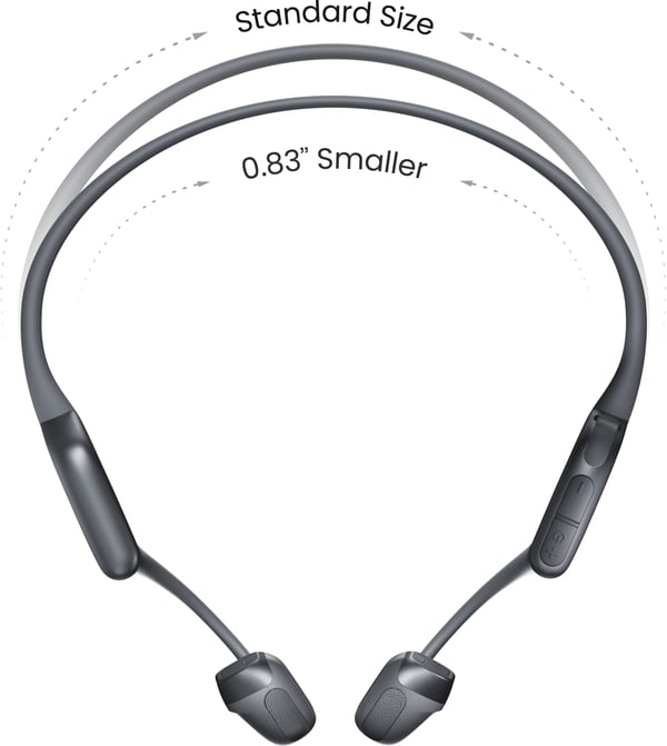 Shokz OpenRun Pro 2 Mini luujohdeku earbuds, sort