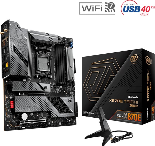 ASRock X870E Taichi Lite E-ATX bundkort