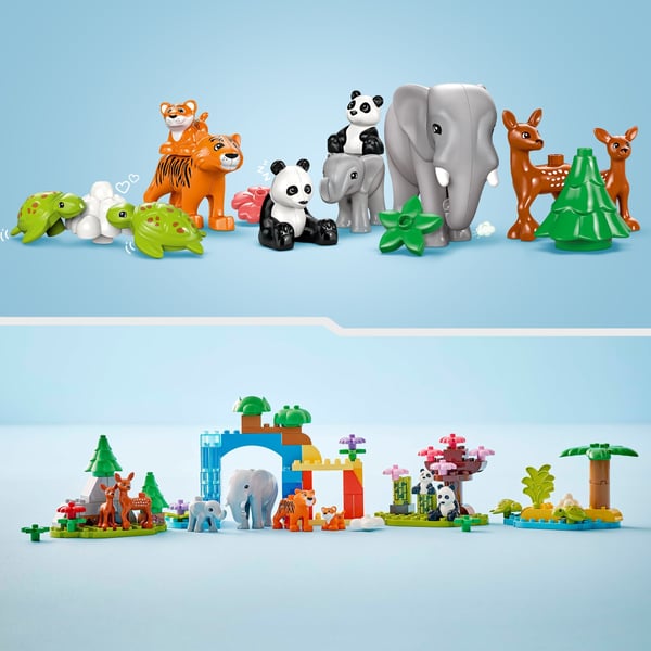 LEGO DUPLO Stad 10446 – 3-i-1 djurfamiljer