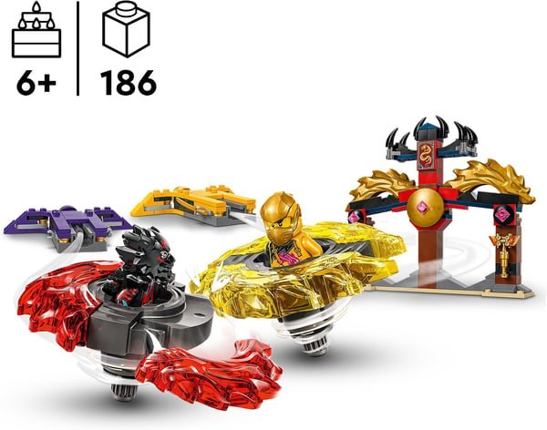 LEGO Ninjago 71826 – Spinjitzu-dragekamp sæt