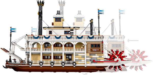 LEGO Ideas 21356 Ångbåt på floden