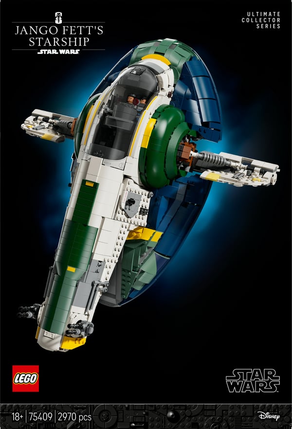 LEGO Star Wars 75409 Jango Fetts Flammande Class-stjärnskepp