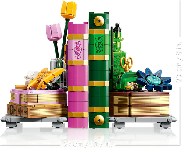 LEGO Wicked 75691 Glinda och Elphaba bokstöd