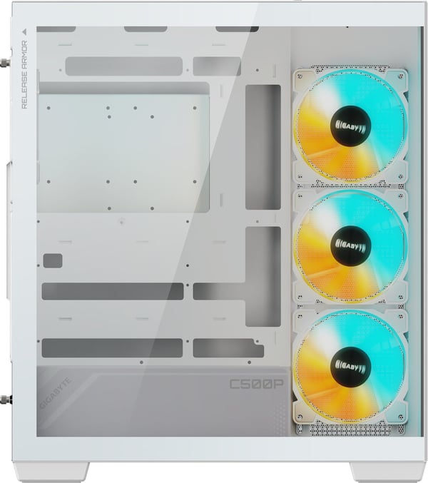 Gigabyte Panoramic Stealth Ice GB-C500PI ST ATX Mid-Tower chassi, vit