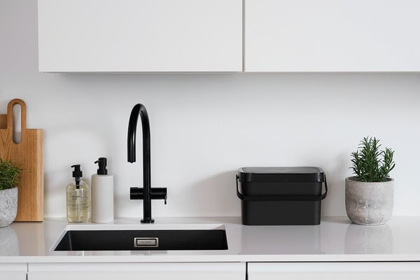 SmartStore Collect 5 l biologiskt avfallskärl, svart