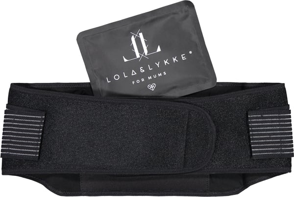 Lola&Lykke® Core Relief -graviditetstödbälte, svart storlek XL