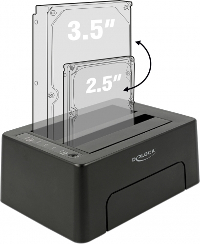 DeLOCK Dockingstation USB Type-C harddiskdockingstation