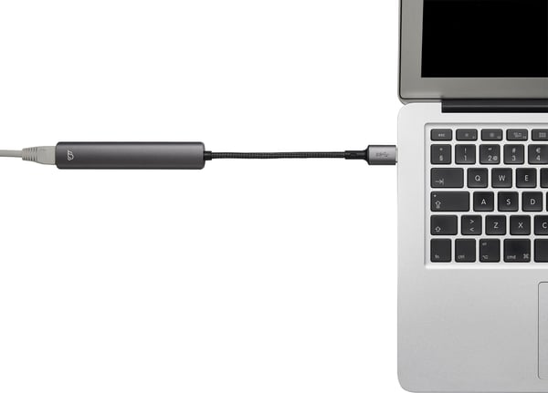 Bluecloud USB-A-hubb och gigabit ethernet-adapter