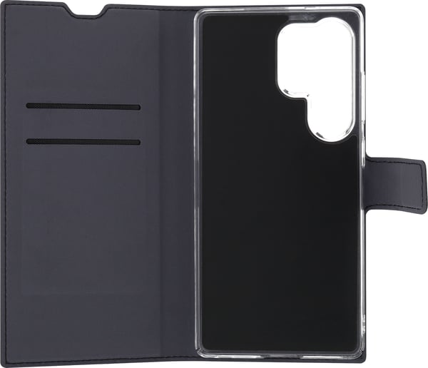 FoneKit BookCase-skyddsfodral, Samsung Galaxy S25 Ultra, svart