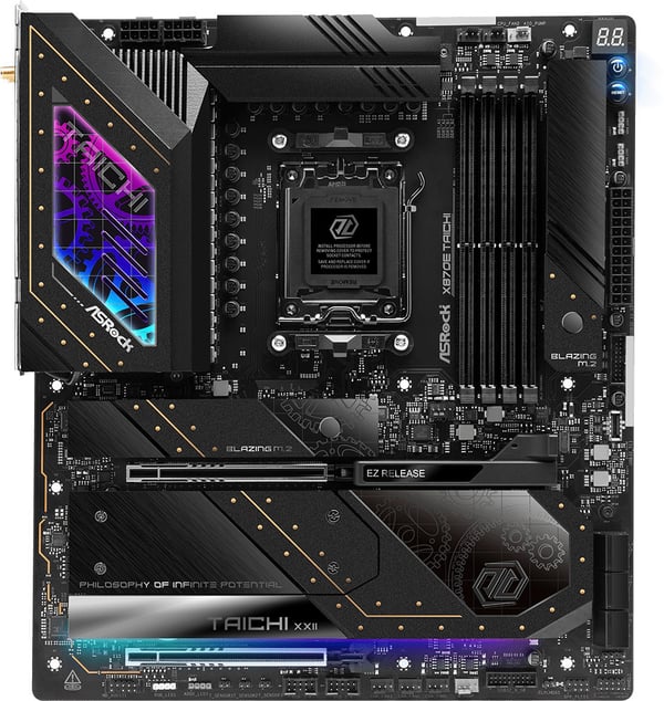 ASRock X870E Taichi E-ATX bundkort