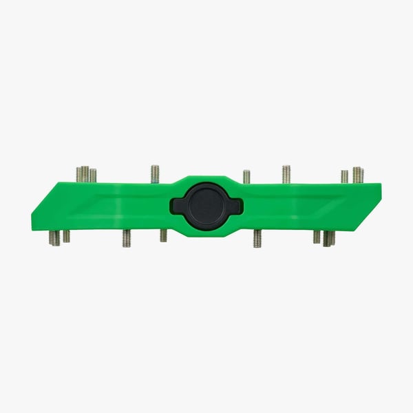 Shimano PD-GR400 Flat Pedal pedaler, grön