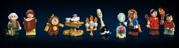 LEGO Disney Princess 43263 Skönheten och Odjurets slott