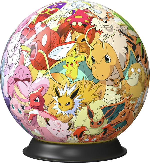 Ravensburger Pokémon Multikaraktär 3D pussel, 73 bitar