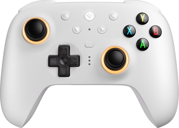 8BitDo Ultimate 2 Wireless 2.4G spelkontroll, PC, vit