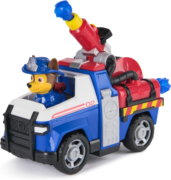 PAW Patrol Brandkårsinsats, Chase och fordon