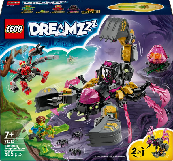 LEGO DREAMZzz 71513 Mardrömsskorpiongrävare