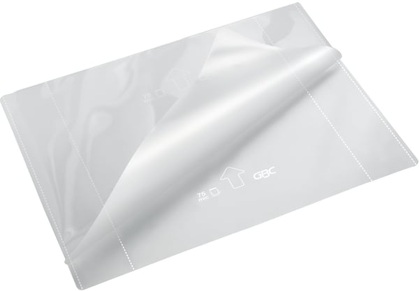 GBC HighSpeed A4 -lamineringsficka, blank, 125 mikron, 100 stycken
