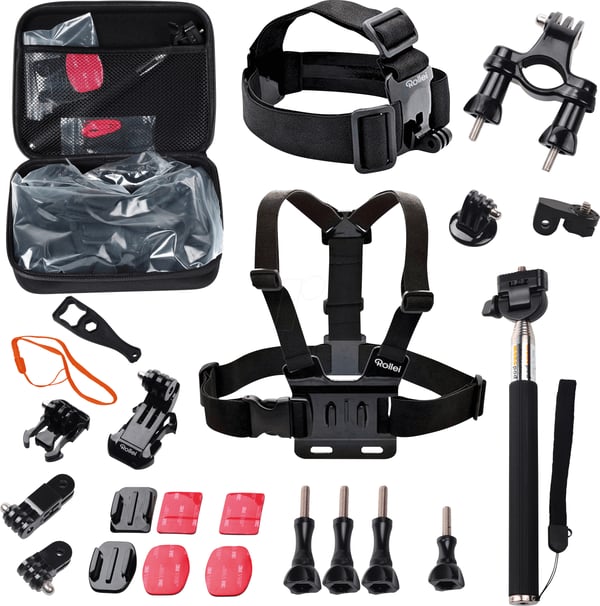 Rollei Actioncam Mount Set Outdoor tillbehörset