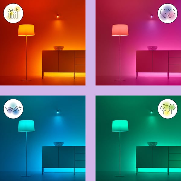 WiZ LED-list, 2 m, RGBW, 1600 lm