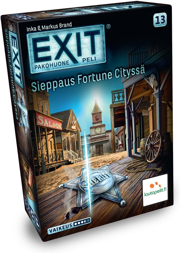 EXIT Kidnappningen i Fortune City -escape room-spel