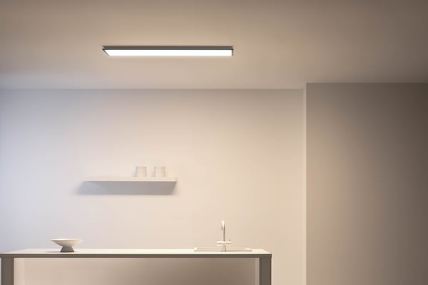 WiZ smart LED-panel, sort, 30 x 120 cm