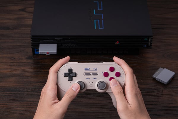8BitDo Retro Modtager PlayStation / PlayStation 2